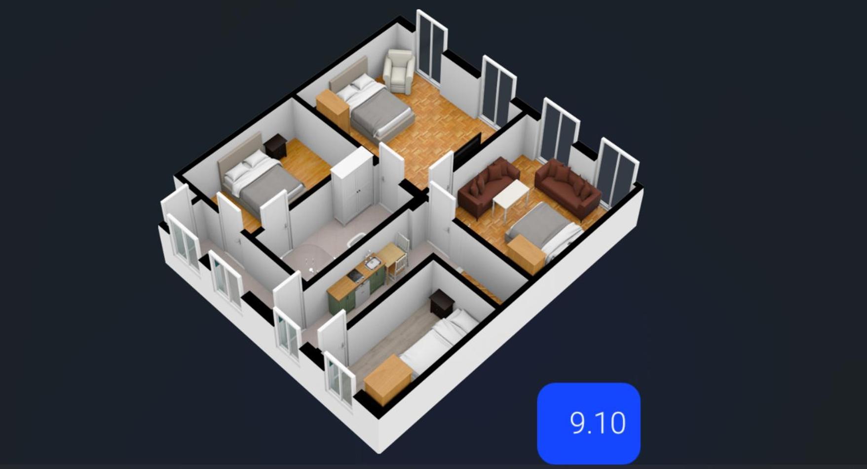 Four-Bedroom, Four King-Size Comfort Wien Exterior foto